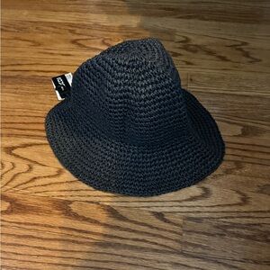 NWT H&M Black Summer Hat